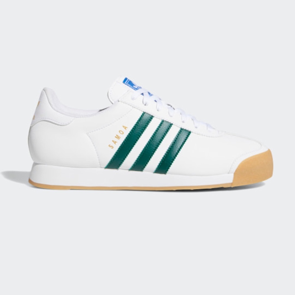 Adidas Samoa in Collegiate Green w Gum Soles